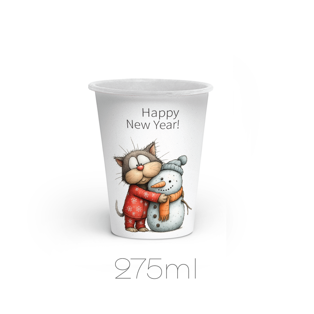 Стакан «З Новим роком!»