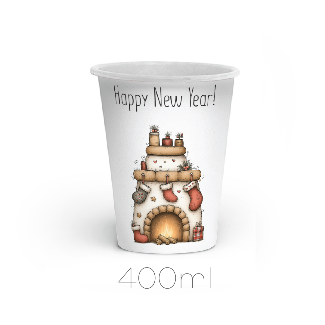 Стакан «З Новим роком!»