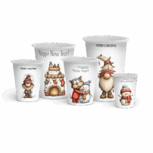 Стакан «З Новим роком!»