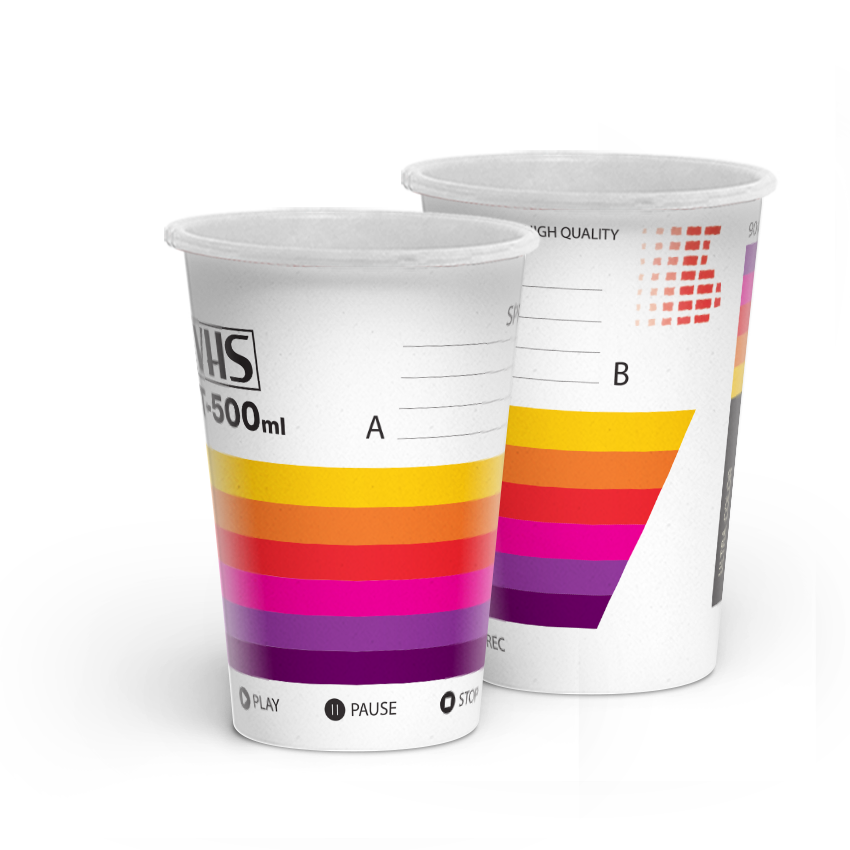 Стакан «VHS»